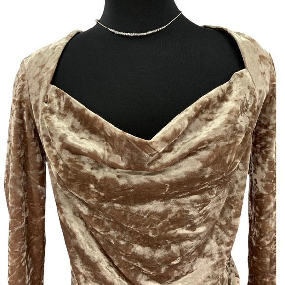 Free People Velvet Top B6 - Picture 4 of 9